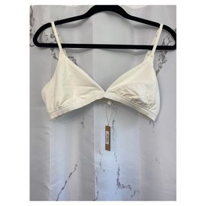 SKIMS Cotton Jersey Triangle Bralette